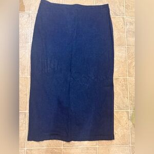 ASHLEY STEWART Maxi-Era (Pencil) Denim Skirt Vintage Y2K
